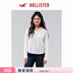 HOLLISTER小海鷗圖案美式經(jīng)典款三?？酆?jiǎn)約百搭襯衫女裝340-6043 白色 L (165/96A)