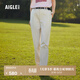 AIGLE艾高長(cháng)褲子春夏經(jīng)典款DFT速干透汽吸濕戶(hù)外休閑直筒修身女 貂杏色 BC632 38