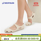 迪卡儂（DECATHLON）涼鞋女洞洞鞋平底包頭涼鞋媽媽涼鞋鏤空軟底5143859