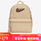 耐克NIKE男女雙肩包 玲瓏小巧旅行包書(shū)包 休閑包FZ7259-252米黃 均碼