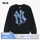 MLB衛衣男女情侶同款圓領(lǐng)套頭秋冬季長(cháng)袖運動(dòng)外套3AMTB3254-50BKS-M