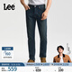 Lee【張凌赫代言】26春夏新品標準中腰726直筒牛仔褲復古深藍色男 深藍色 34