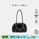 紐芝蘭（NUCELLE）包包女款2026輕奢大容量水桶包飛馬通勤單肩手提包生日禮物送女生