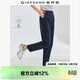 佐丹奴九分褲女裝夏季純棉梭織褲子松緊腰薄款休閑褲05424354
