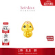 周大福SOINLOVE小金蛇小富蛇本命年生肖足金黃金轉運珠[可選]生日禮物 VR1379 配手繩