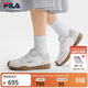 FILA斐樂(lè )女鞋奶油果鞋AVO德訓鞋2026夏季新款鞋子薄底運動(dòng)鞋 明亮白/白瑪瑙灰-BW 37.5