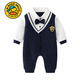 G.duck嬰兒少爺服百天周歲連體衣春秋季男女童寶寶爬服滿(mǎn)月禮服紳士衣服 四季款連體衣【紳士裝5號】 59cm