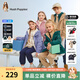 暇步士（Hush Puppies）童裝兒童男女大童秋季新款時(shí)尚百搭舒適保暖可拆卸兩件套外套 叢林綠 160 cm(偏大一碼)