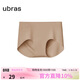 ubras無(wú)尺碼女士?jì)妊澟咕抟d無(wú)痕平角褲運動(dòng)內褲女隱形膚色均碼