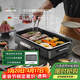 法詩(shī)緹（Fastee）烤肉鍋電烤盤(pán) 家用0氟全金屬機身無(wú)濃煙電燒烤爐烤肉盤(pán) 煎牛排專(zhuān)用鍋不粘烤魚(yú)盤(pán) FST-49C
