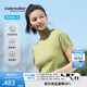 icebreaker美利奴羊毛女125 Cool-Lite可機洗戶(hù)外徒步登山運動(dòng)速干短袖T恤薄 0AA-芥末綠 L