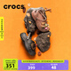 CROCS卡駱馳貝雅云彩洞洞鞋戶(hù)外老爹鞋沙灘女休閑鞋|208186 黑色-001 38 (240mm)
