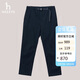 哈吉斯（HAZZYS）男裝日常通勤直筒褲戶(hù)外休閑褲ATDZP0BCX56 深藏青色DN 175/78A32