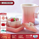 酷彩（Le Creuset） 炻瓷400毫升馬克杯子咖啡早餐辦公家用茶水杯麥片早餐杯陶瓷歐式 400ml馬克杯石英粉
