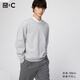 優(yōu)衣庫合作款男裝女裝寬松衛衣長(cháng)袖運動(dòng)衫休閑上衣481040 482310 482310/03灰色 L