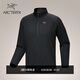 ARC'TERYX始祖鳥(niǎo) DELTA 1/2 ZIP 男子 抓絨衫 BLACK/黑色 M