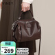 viney牛皮包包女包手提斜挎包輕奢品牌單肩包生日禮物高級感送女友老婆
