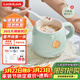 樂(lè )扣樂(lè )扣養生杯燒水杯 電煮杯電熱水杯加熱水杯迷你養生壺熱奶杯電燉杯旅行戶(hù)外EJC3125GRN