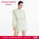 Aimer sports愛(ài)慕運動(dòng)外套春秋季休閑輕薄開(kāi)衫ALLINII帶帽拉鏈外套AS144N82 海沫綠A2F M 165