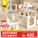 babypods兒童積木桌可升降書(shū)桌寶寶學(xué)習桌1-3-6歲繪畫(huà)游戲桌學(xué)習桌椅套裝