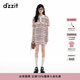 DZZIT地素連衣裙夏季款紛玩多彩夏日百搭裙子女3J2E61129 彩色 S