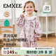 嫚熙（EMXEE）兒童家居服絲柔果棉純棉寶寶睡衣套裝空調服夏季男女童 精靈夢(mèng)花園【四季款】 110 cm （3-4歲，體重14-17kg）