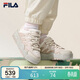 FILA 斐樂(lè )官方斑斕鞋ROSETTA女鞋板鞋輕便厚底鞋復古休閑鞋