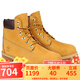 添柏嵐（Timberland）女鞋戶(hù)外經(jīng)典款高幫大黃靴12909W寬版 小麥色 37.5 （US5）