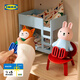 宜家（IKEA）HUSET胡賽特玩偶家具臥室仿真迷你過(guò)家家玩偶家具現代 【新品】玩偶屋家具和玩偶模型客廳/廚房
