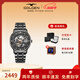 古尊（GOLGEN）手表男機械表國潮鏤空運動(dòng)鋼帶國表男士腕表節日禮物6185 【潮流·禮盒裝】黑武士+鋼帶