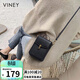 viney牛皮包包女包迷你手機小包洋氣單肩斜挎生日禮物高級感送女友老婆