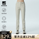 ROCK&ICE戶(hù)外沖鋒軟殼褲女裝防風(fēng)防潑水保暖抓絨秋冬新款彈力登山徒步長(cháng)褲 A款-云峰白/010 M【抓絨保暖鎖溫】