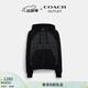 蔻馳（COACH）奧萊男士男裝經(jīng)典標志全拉鏈連帽衛衣長(cháng)袖 木炭灰色 經(jīng)典標識 M