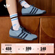 adidas 「T頭鞋」R71復古經(jīng)典薄底運動(dòng)鞋男女阿迪達斯官方三葉草   清澈藍/暗藏青/灰藍   37