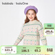 巴拉巴拉balaOne童裝女童毛衫兒童2025冬季毛衣花朵提花甜美209425103002
