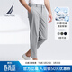 諾帝卡（NAUTICA）【商場(chǎng)同款】男裝春夏季新款四面彈涼感親膚休閑褲男PO4142 灰色0ZN L