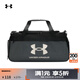 安德瑪（Under Armour）Loudon Small男女訓練運動(dòng)旅行包1360463 中黑雜色002 均碼