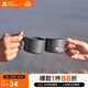 牧高笛（MOBIGARDEN）水杯 戶(hù)外露營(yíng)便攜鋁杯不銹鋼茶杯迷你杯子 NX20666010 玄鐵灰
