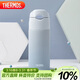 膳魔師（THERMOS）保溫杯400ml男女士?jì)和瘜W(xué)生保冷吸管杯水杯子TCMI-400S BLW
