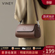 viney斜挎包包女包牛皮枕頭包輕奢腋下包生日禮物送女友老婆老婆 【咖色】實(shí)用高檔洋氣腋下包 時(shí)尚百搭休閑小眾圓筒包
