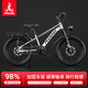 鳳凰（Phoenix）兒童自行車(chē)山地車(chē)男女生中大童腳踏車(chē)6-15歲童車(chē)輻條輪20寸雅致銀