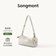 Songmont山下有松循跡mini相機包頭層牛皮女單肩斜挎手機包【生日禮物】 余墨白（白鋼五金）現貨