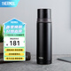 膳魔師（THERMOS）不銹鋼保溫杯大容量水杯高顏值保溫瓶可團購定制刻字生日禮物FEI 黑色 500ml
