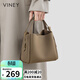 viney包包女包牛皮水桶包輕奢斜挎手提單肩包生日禮物品牌送女友老婆