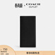 蔻馳（COACH）奧萊男士胸袋錢(qián)包手拿包證件包卡包 黑色