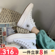 匡威（Converse）女鞋經(jīng)典All Star move高幫云朵增高厚底舒適帆布鞋 568498C 白色 38 /7.5