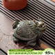 唐豐（TANGFENG）變色茶寵小擺件精品可養茶蟲(chóng)創(chuàng  )意龜茶玩新中式茶桌上的茶具配件 變色靈龜
