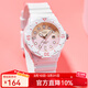 卡西歐（CASIO）手表 時(shí)尚運動(dòng)學(xué)生表  防水石英女表 兒童表高中生手表 LRW-200H-4E2 店長(cháng)推薦
