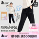 久歲伴兒童休閑褲男女童秋冬A類(lèi)加厚防風(fēng)棉褲中大童加絨防靜電保暖長(cháng)褲