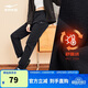 鴻星爾克運動(dòng)褲女秋冬季加厚保暖休閑褲運動(dòng)針織長(cháng)褲百搭束腳防風(fēng)女褲